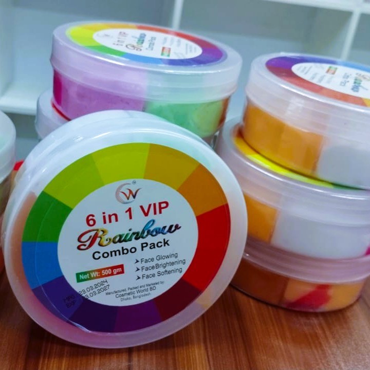 Picture of 6 in 1 vip Rainbow Combo Pack