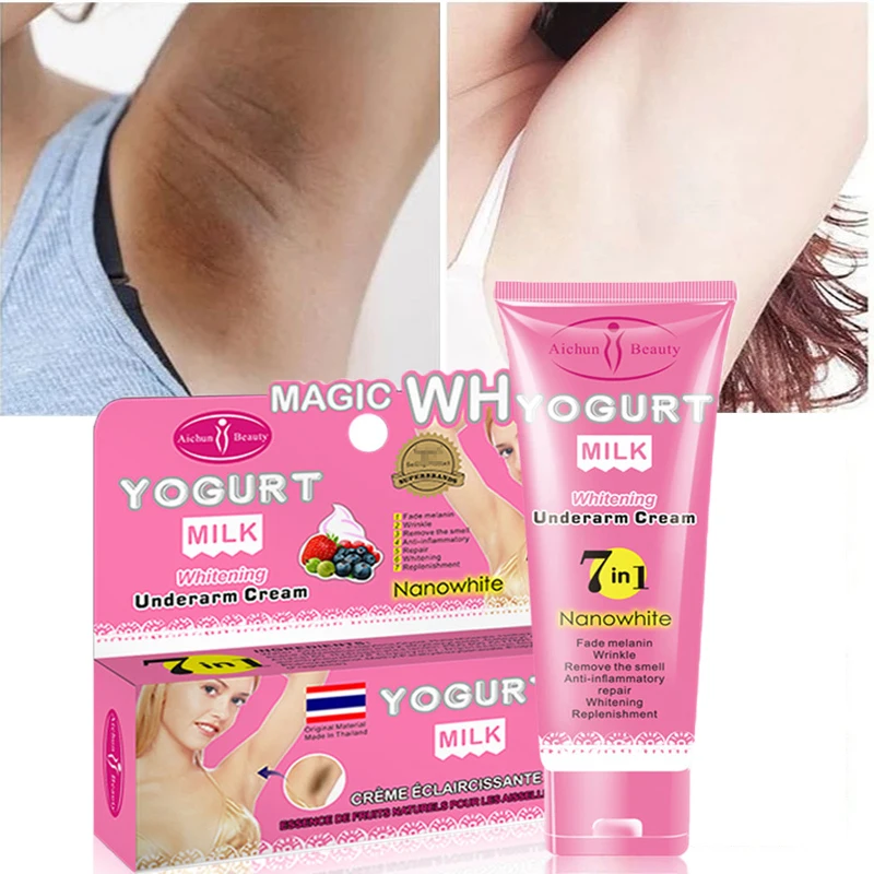 Picture of Aichun Beauty Magic White Yogurt Milk Underarm Whitening Cream-80gm