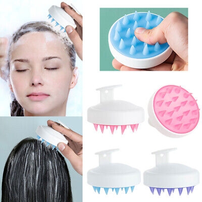 Picture of 3 Pcs Silicone Hair Scalp Massager Shampoo Brush Scalp Scrubber Hair Cleansing Brush Head Scrubber Dandruff Brush Hair Washing Tool for Women Men or Pets