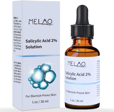 Picture of Salicylic Acid Serum 2% Concentrate - Exfoliating Solution For Face - Healing Acne Spot Treatment For Blemish Prone Skin - Professional Skincare