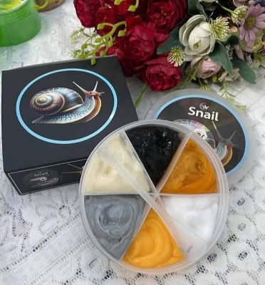 Picture of Snail Laser Facial 6 In 1 Kit Deep Moisturizing And Young Skin-300gm