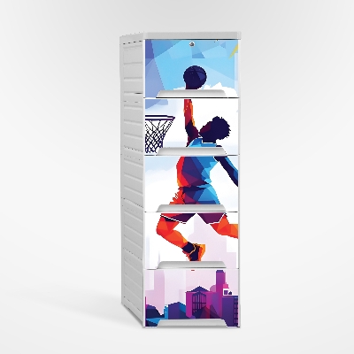 Picture of  RFL Wardrobe Single 5D KD Deluxe HD – Basketball 