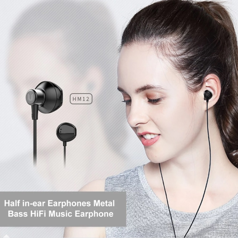 Picture of UiiSii HM12 Gaming Headset On-Ear Deep Bass Good Treble Earphone With Pouch