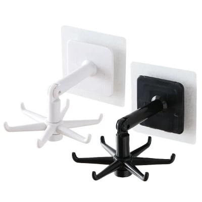 Picture of Kitchen Hook Multi-Purpose Hooks 360 Degrees Rotated Rotatable Rack For Organizer And Storage Spoon Hanger For Kitchen Gadgets_D Shop