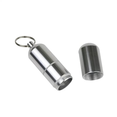 Picture of Capsule Type 4 Layers Aluminum Alloy Storage Tank Waterproof Seal Tobacco Cases with Keychain Travel Accessory-D Shop