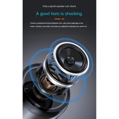 Picture of Portable Bluetooth Speaker With Zoomable Flashlight - 4 Dimming Modes FM Radio Long Lasting Life_D Shop