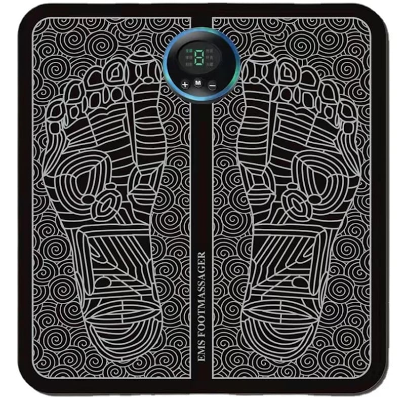 Picture of Electric EMS Foot Massager Pad Foot Massage Mat Feet Muscle Stimulator Improve Blood Circulation Relieve Ache Pain Health Care_D Shop