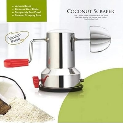 Picture of Stainless Steel Silver Coconut Scraper