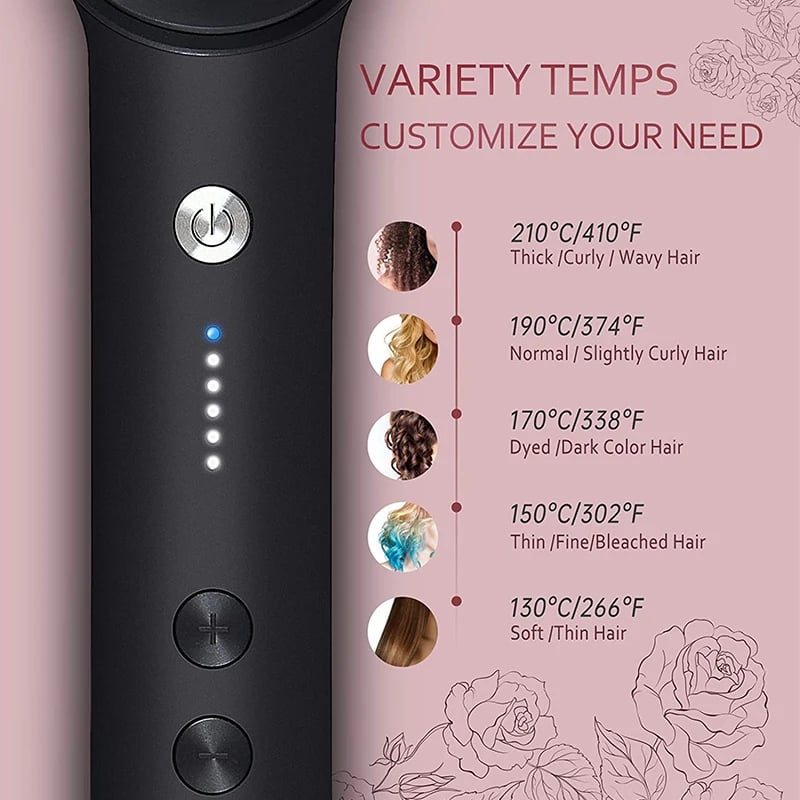 Picture of Hair Straightener Professional Ptc Quick Heated Electric Hot Comb Hair Comb Personal Care Multifunctional Hairstyle Brush_ D Shop