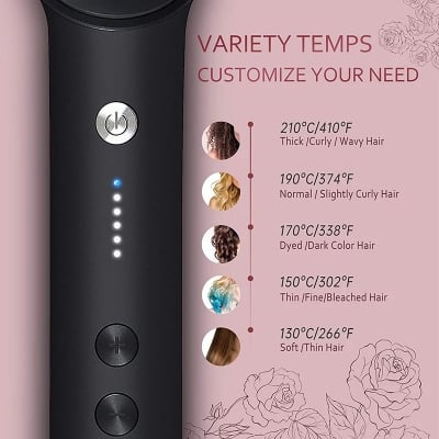 Picture of Hair Straightener Professional Ptc Quick Heated Electric Hot Comb Hair Comb Personal Care Multifunctional Hairstyle Brush_ D Shop