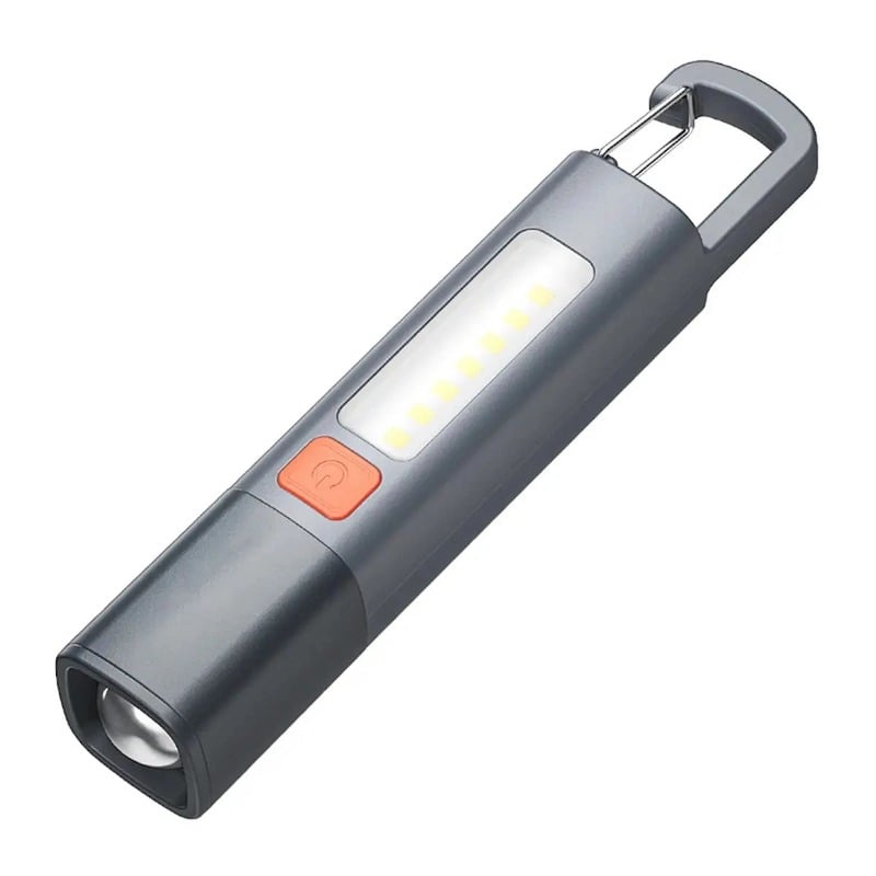 Picture of Super Bright COB Side Lights LED XPE Mini Portable Torch Zoomable Waterproof Outdoor Fishing Hunting Camping Flashlight_D Shop