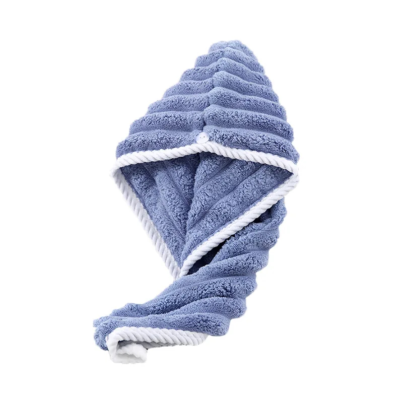 Picture of Dry Hair Cap for Women, Thickened and Super Absorbent Headscarf for Wiping Hair, Quick Drying Cap, Dry Hair Towel-D Shop