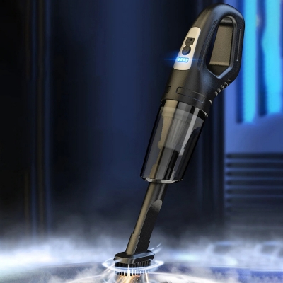 Picture of 12W Car Cordless Vacuum Cleaner Wet Dry Vacuum Cleaner Powerful Suction Mini Vacuum Cleaner USB Rechargeable for Vehicle/Home_D Shop
