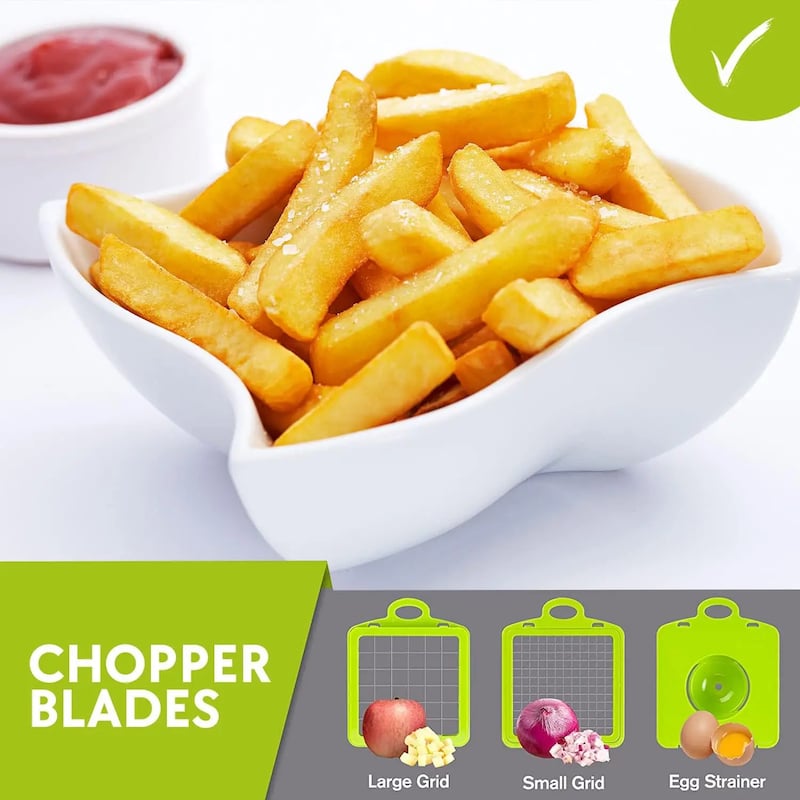 Picture of 16 IN1 Mandoline Slicer Veggie Food Chopper, Vegetable Cutter, Tomato Carrot Grater, Cheese French Onion Shredders Kitchen Tool_ D Shop