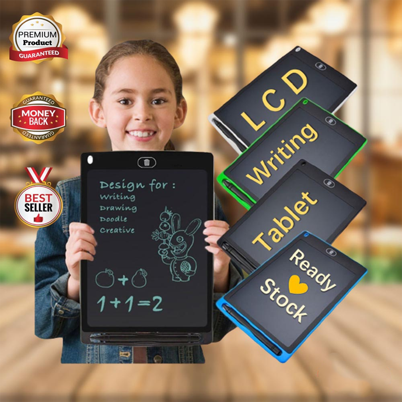 Picture of 8.5 inch Digital LCD Writing Tablet Digital Drawing Tablet Handwriting Pads-Kids Drawing pad- Children Writing Board