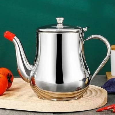 Picture of Big and small Oil Storage Tank Cooking Dispenser Bottle for Kitchen Strainer Container Pot Grease Containers Used Canister with_D Shop