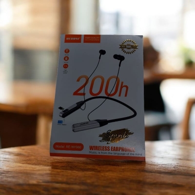 Picture of RE-NY060 Recrsi wireless Neckband Bluetooth Earphone Charging backup 200 hours-D shop