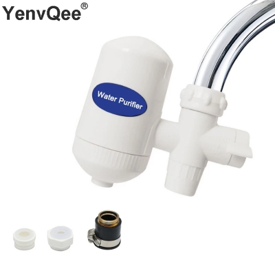 Picture of Faucet Water Filter with Washable Ceramic Filter Cartridge Tap Water Purifier For Household Kitchen Faucet Percolator_ D Shop