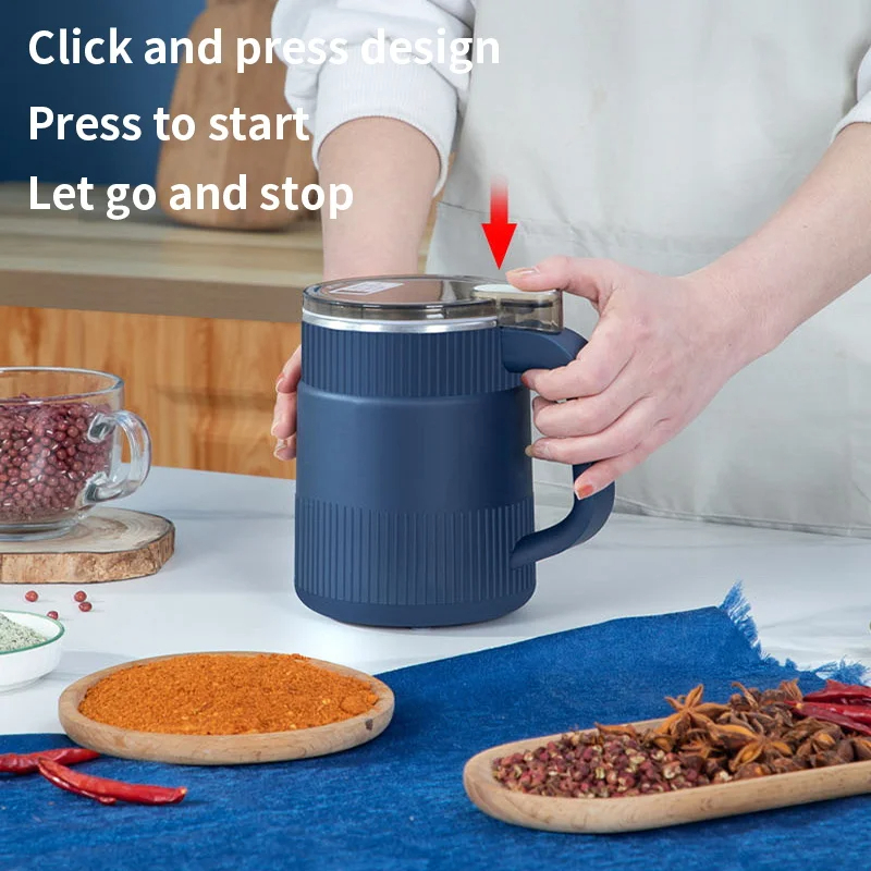 Picture of D Shop Electric Coffee Grinder Food Processors Spice Grain Mill Baby Food Coffee Bean Mixer Grinder 300W Blender for Home and Kitchen