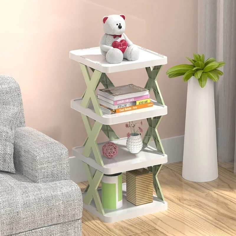 Picture of New Shoe Rack, Vertical Shoe Tower, Narrow Corner Shoe Rack, Shoe Shelf, DIY Free Standing Shoes Storage Organizer for Small Entryway, Closet, Hallway, Living Room, Bedroom (30x28 4 layers) Men & women Fashion shoe Organizer