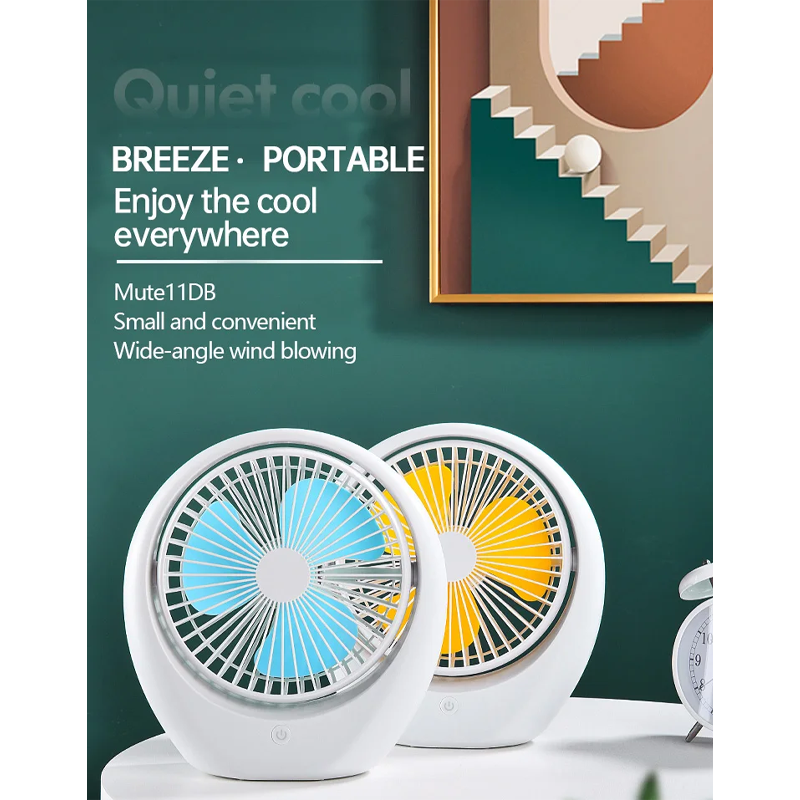 Picture of 6 in 1 Mini Fan Usb Rechargeable Home Camping Adjustable Portable Fans-D Shop