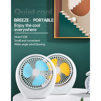 Picture of 6 in 1 Mini Fan Usb Rechargeable Home Camping Adjustable Portable Fans-D Shop