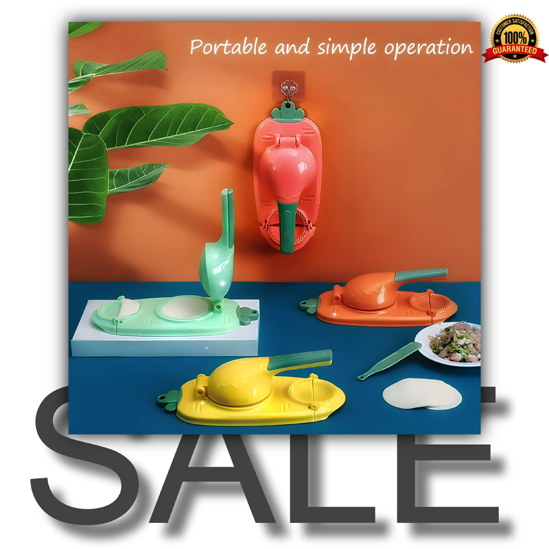 Picture of -2 In1 Dumpling Maker DIY Kit Wrapper Presser Manual Labor- Machine Kitchen Gadgets