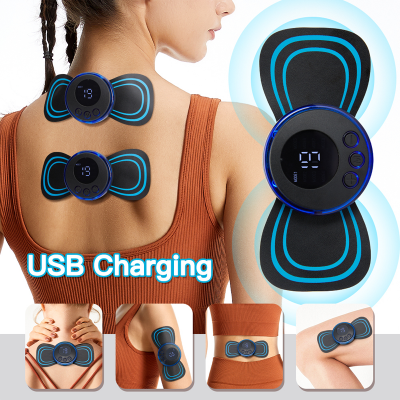 Picture of Neck Rechargeable Massager Electric Neck Massage EMS Cervical Vertebra Massage Patch for Muscle Pain Relief,Support Dropshipping