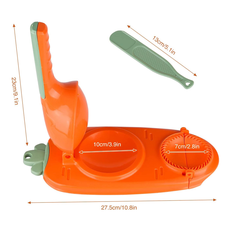 Picture of 2 in 1 magic cake maker -2 in1 dumpling maker diy kit wrapper presser manual Labor-machine kitchen gadgets mini size