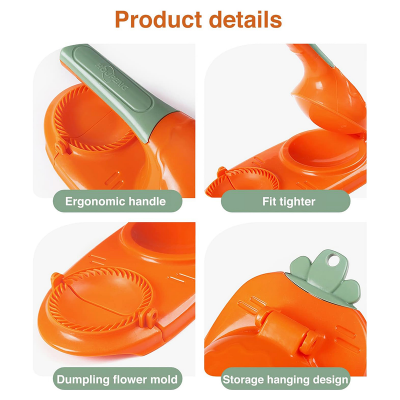 Picture of 2 in 1 magic cake maker -2 in1 dumpling maker diy kit wrapper presser manual Labor-machine kitchen gadgets mini size