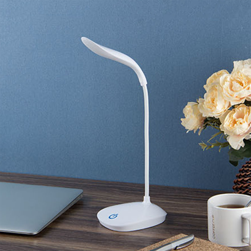 Picture of Led Desk Lamp Modern Dimmable Touch Foldable Table Lamp Bedside Reading Eye Protection Night Light USB Chargeable for Bedroom