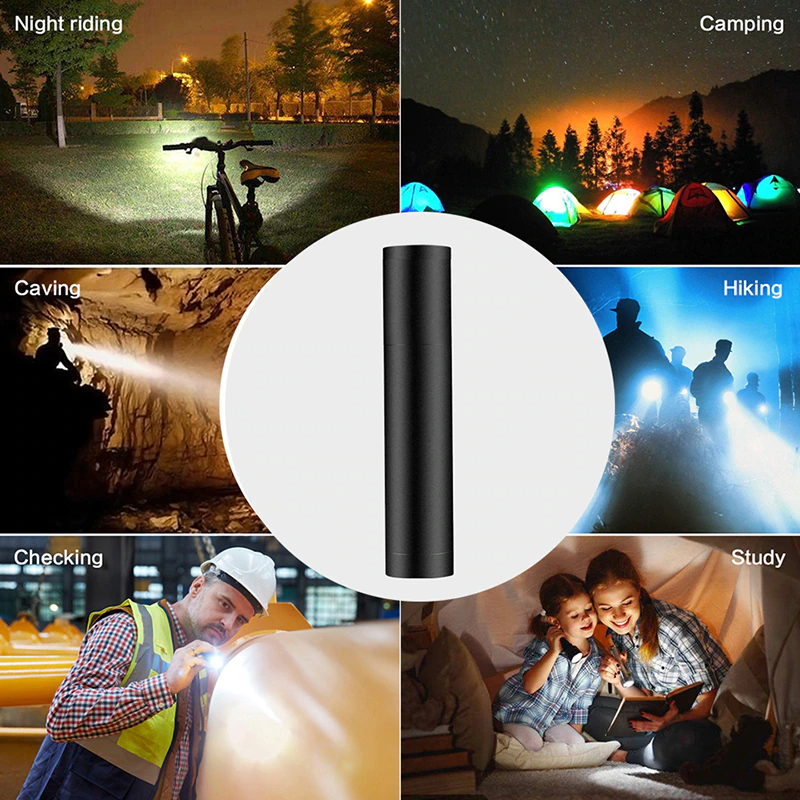 Picture of Geepas Gp-007 Rechargeable Led Flashlight Torch Lamp - Charger Light