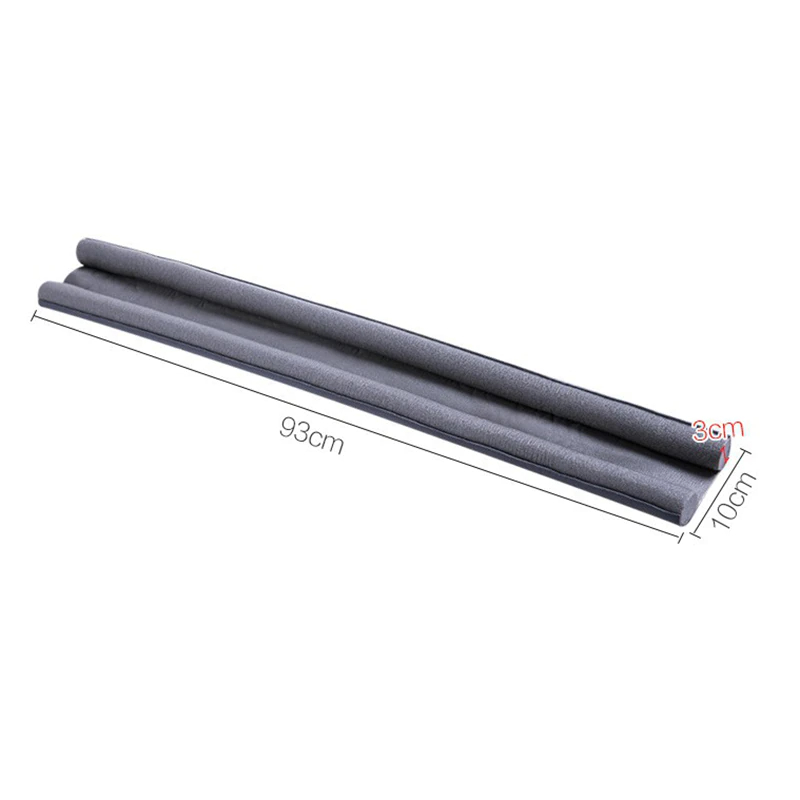 Picture of Windproof Seal Strip Draught Excluder Stopper Door Bottom Guard Double Protector Doorstop Dust-proof Blocker Sealer Soundproof