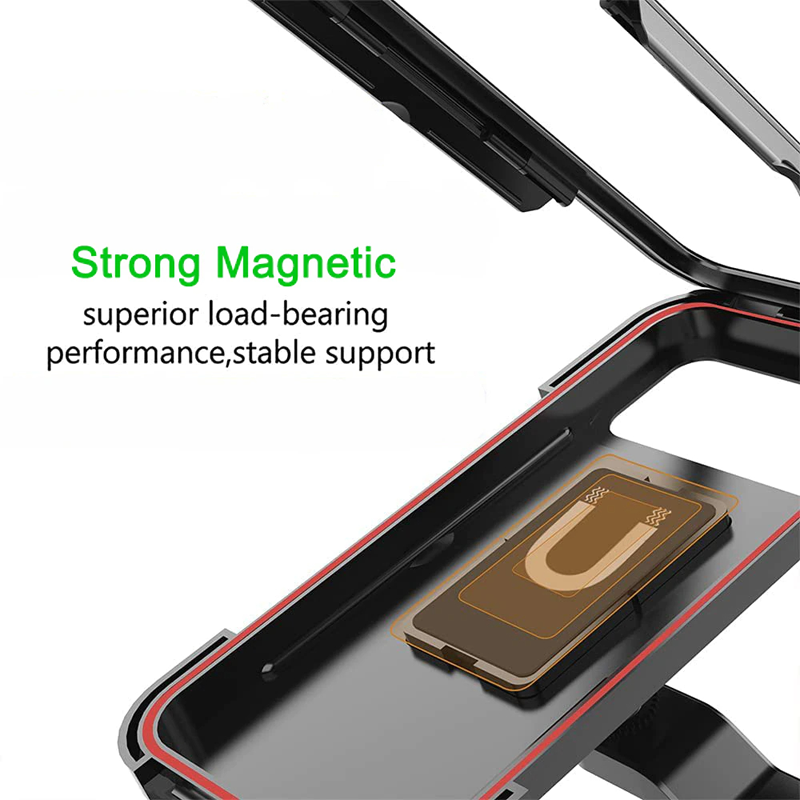 Picture of Universal Waterproof Bicycle Phone Holder Bike Motorcycle Handlebar Mobile Phone Stand Mount Waterproof Cell Phone Bracket Case