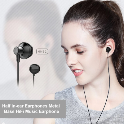 Picture of UiiSii HM12 Gaming Headset On-Ear Deep Bass Good Treble Earphone With Pouch