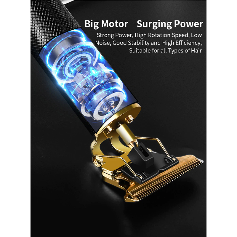 Picture of Hair Cutting Machine Hair Trimmer Electric Hair Clippers Shaver Beard Trimmer Men Hair Cutting T Style Machine Rechargeable Hair Trimmer