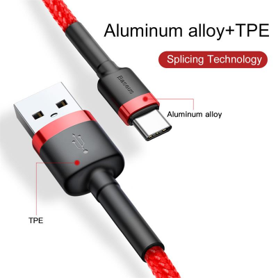 Picture of Baseus Reversible Type C usb charging cable for Android
