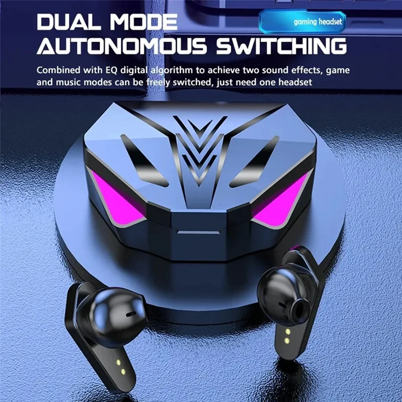 Picture of X15 TWS Gaming Earbuds Wireless Bluetooth Earphones With Mic Bass Audio Sound Positioning 9D Stereo Music HiFi Headset For Gamer