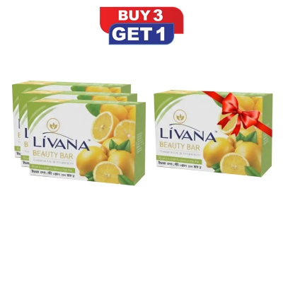 Picture of Livana Beauty Bar Lemon 100gm