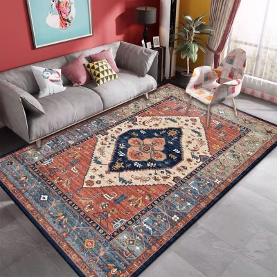 Picture of Kashmiri Elegant & Comfortable Velvet Persian Rugs / Carpet - 4ft x 6ft
