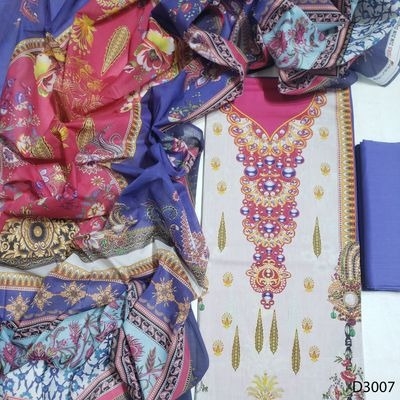 Picture of Premium Quality  Digital Print Three Piece 