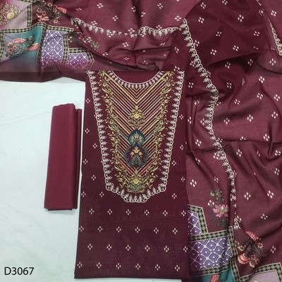Picture of Premium Quality  Digital Print Three Piece 