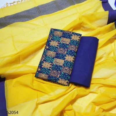 Picture of Premium  Quality Unstitch 3 Pieces