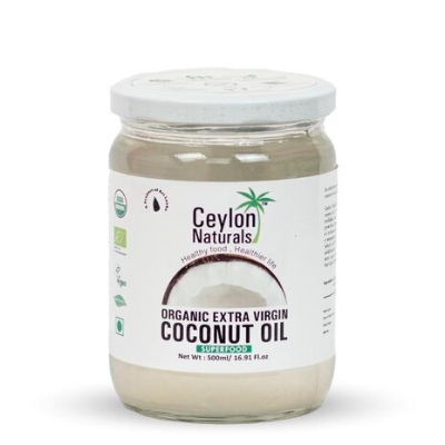 Picture of Ceylon Naturals Organic Extra Virgin Coconut Oil 500ml