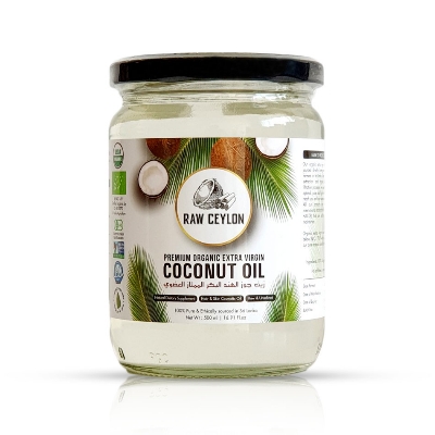 Picture of Raw Ceylon Organic Extra Virgin Coconut Oil 500ml