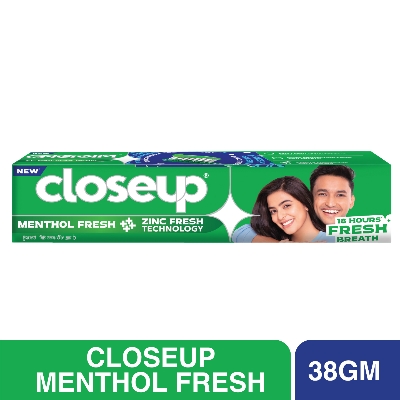 Picture of Closeup Toothpaste Menthol Fresh 38g
