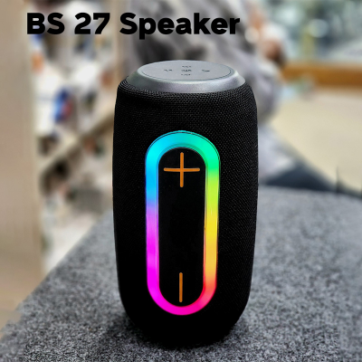 Picture of BS-27 Dual Speaker Bluetooth Sound System with Dynamic RGB Lighting and FM Radio