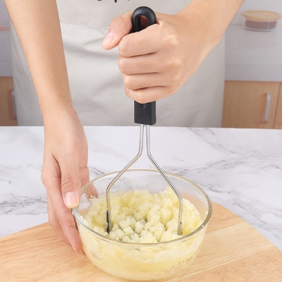 Picture of Stainless Steel Potato Masher With Plastic Handle