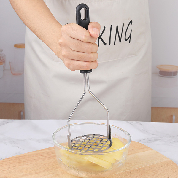 Picture of Stainless Steel Potato Masher With Plastic Handle