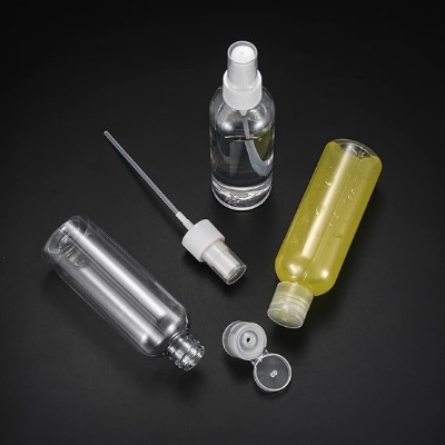 Picture of 100ml Spray bottle Transparent plastic bottle- 12 pcs